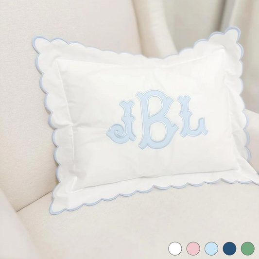 Scalloped Pillow Cover