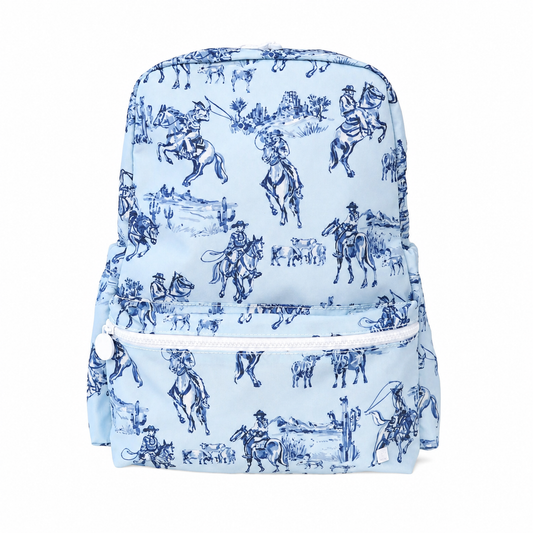 Backpacker - Cowboy Toile Blue