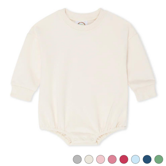 Sweatshirt Bubble Romper