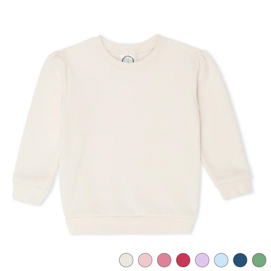 Puff Sleeve Sweatshirt