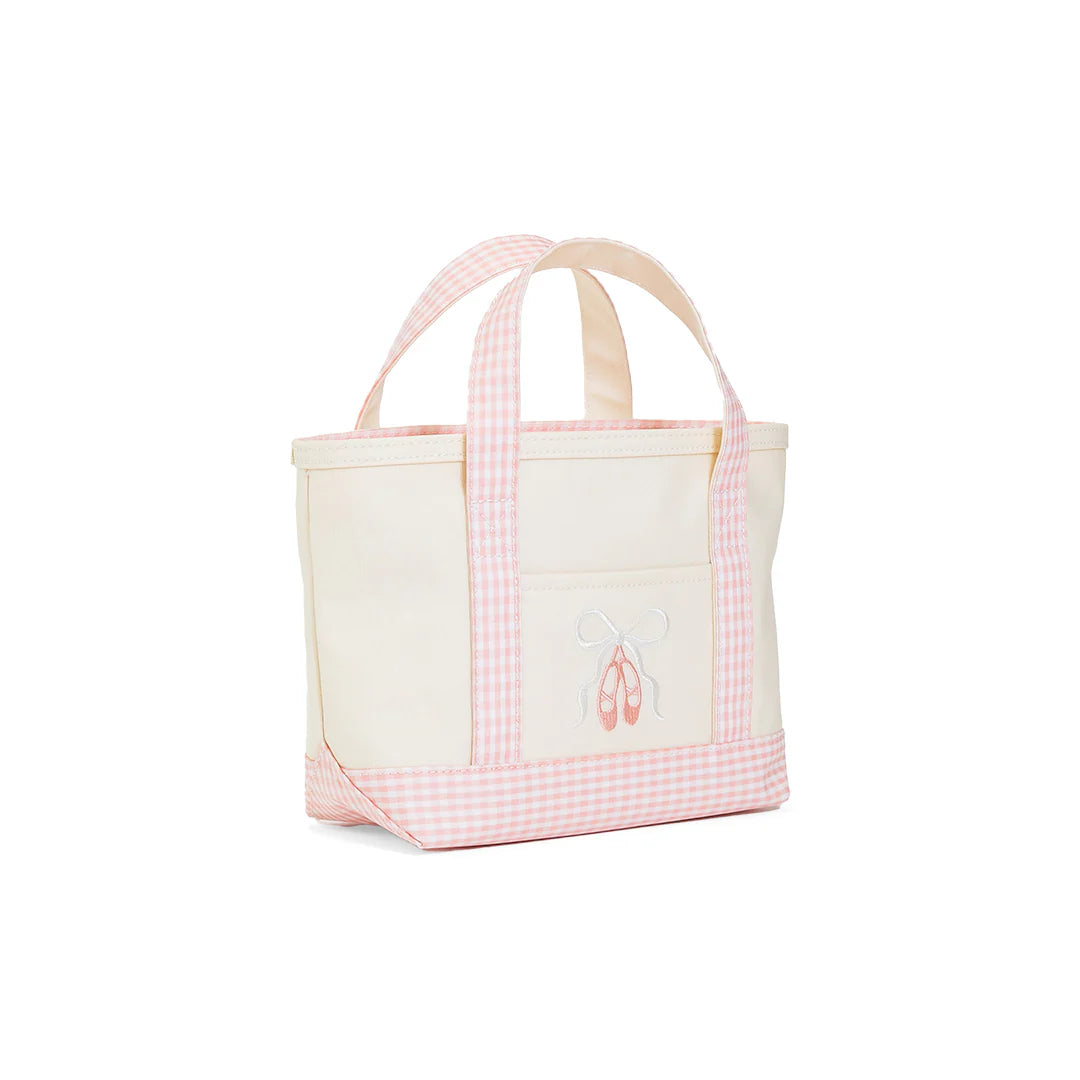 Mini Coated Canvas Tote - Ballet Collection