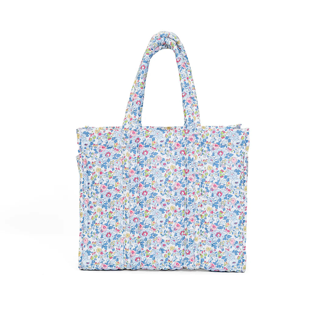 Quilted GOGO Tote - Bridgehampton Floral
