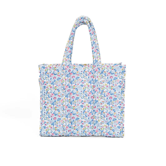 Quilted GOGO Tote - Bridgehampton Floral