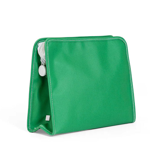 Roadie Large Zip Pouch - Solid Kelly Green
