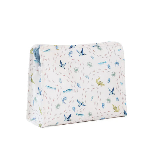 Roadie Large Zip Pouch - Coastal Tides