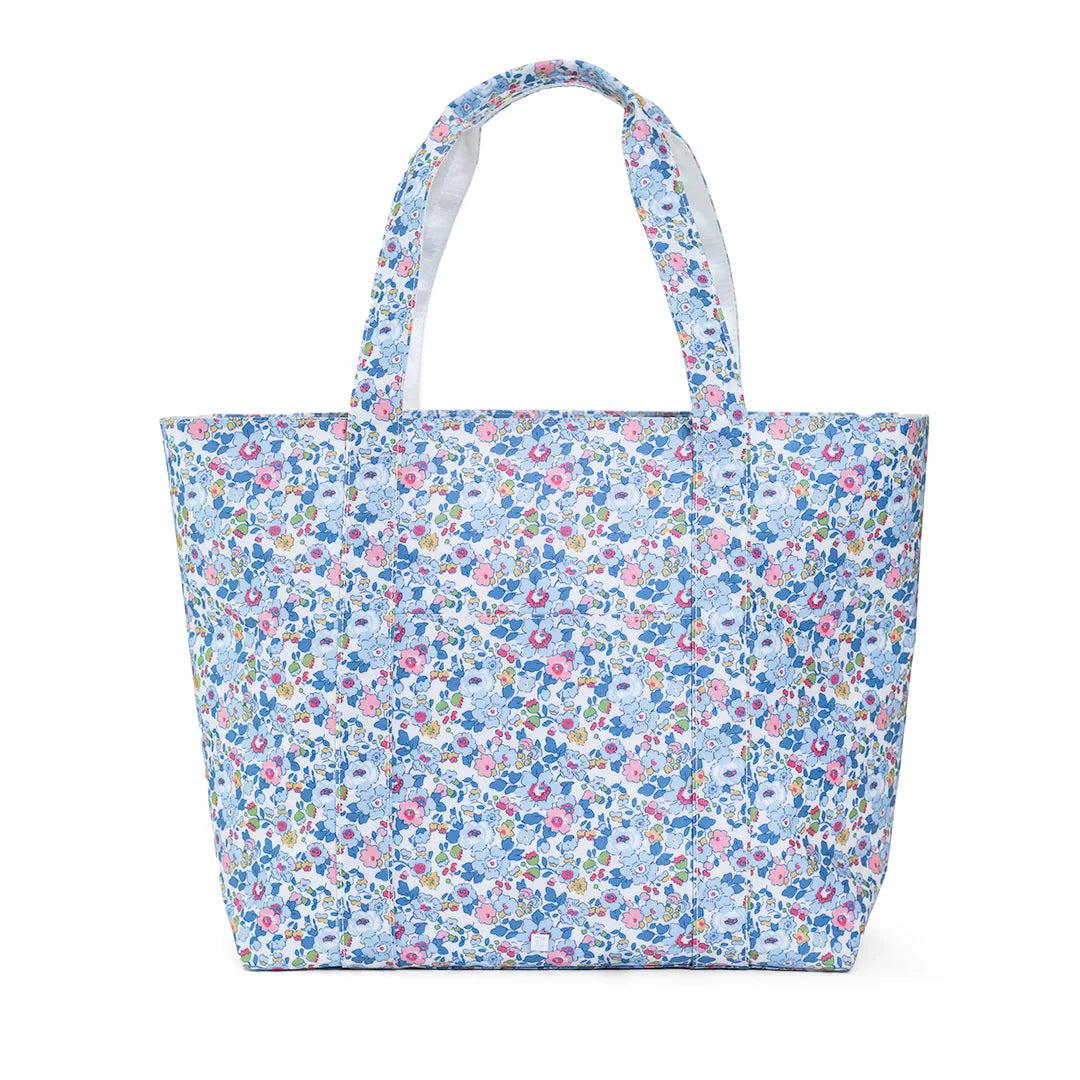 LuxeGloss Wash Bag Large in Bridgehampton Floral