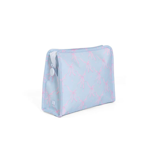 Roadie Large Zip Pouch - Eloise Bow