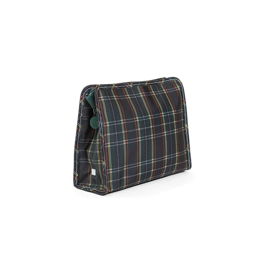 Roadie Large Zip Pouch - Cambridge Plaid