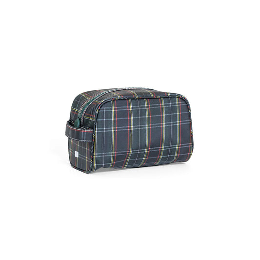 Stowaway Toiletry Bag - Cambridge Plaid