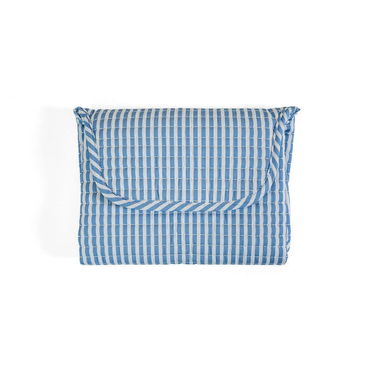 Quilted Changing Mat - Pimlico Stripe Chambray