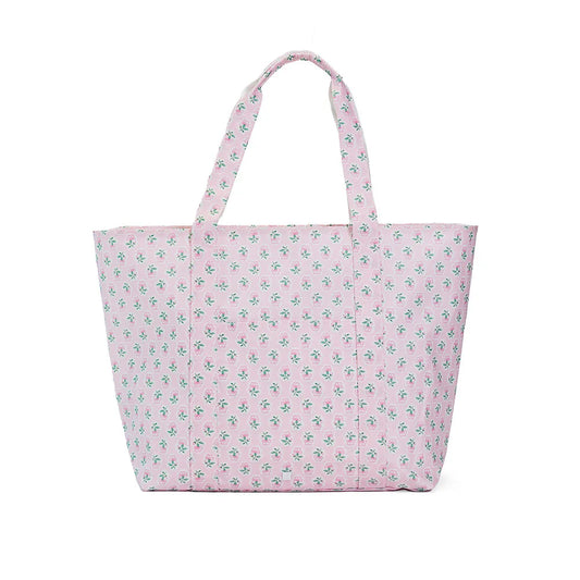 Jumbo Tote - Petite Fleur Pink
