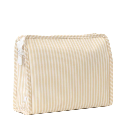 Roadie Large Zip Pouch - Pimlico Stripe Sand