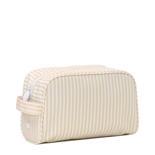 Stowaway Toiletry Bag - Pimlico Stripe Sand