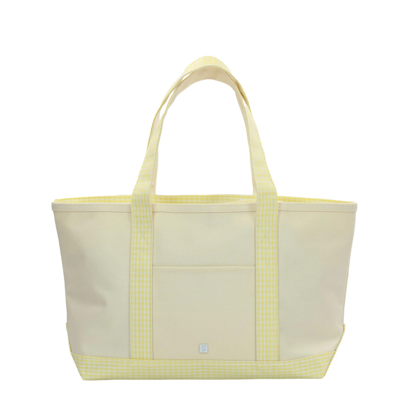 GINGHAM MIST MINI TOTE - COATED CANVAS With GINGHAM MIST TRIM