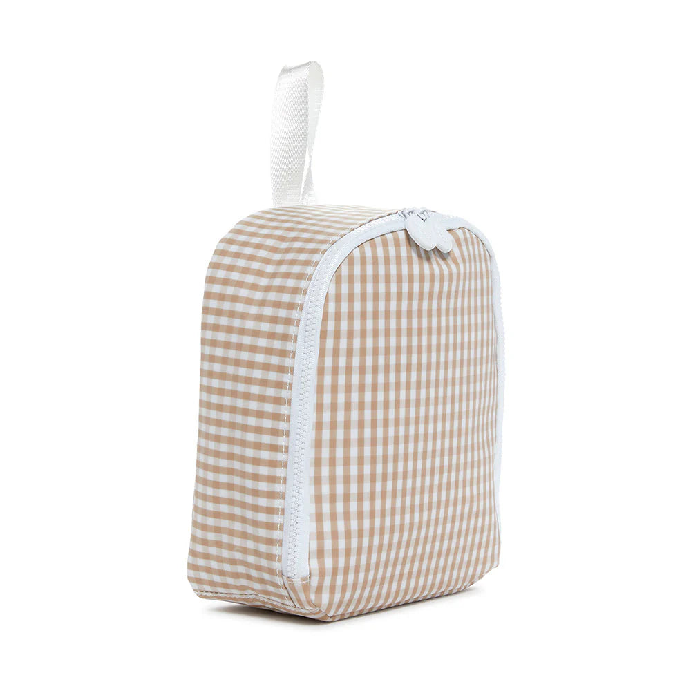 Bring It Lunch Bag - Gingham Khaki