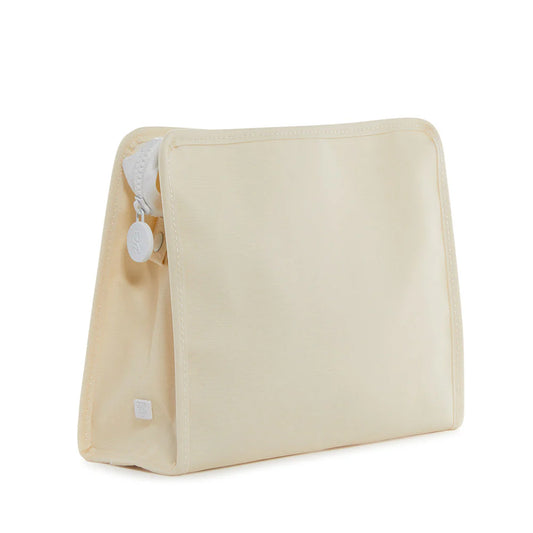 Roadie Large Zip Pouch - Solid Natural