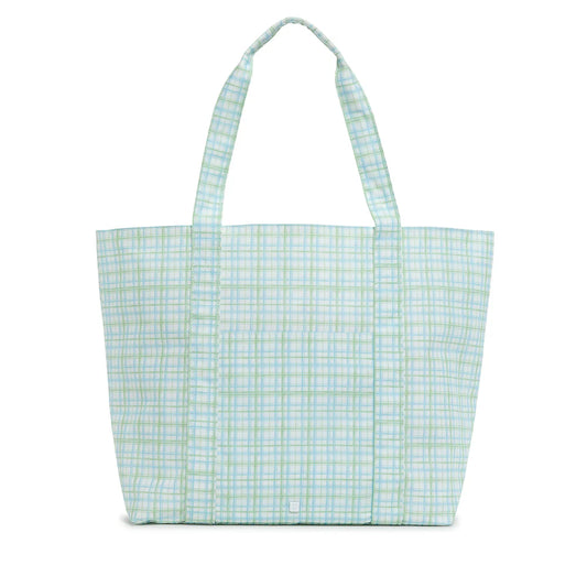 Jumbo Tote - Classic Green Plaid