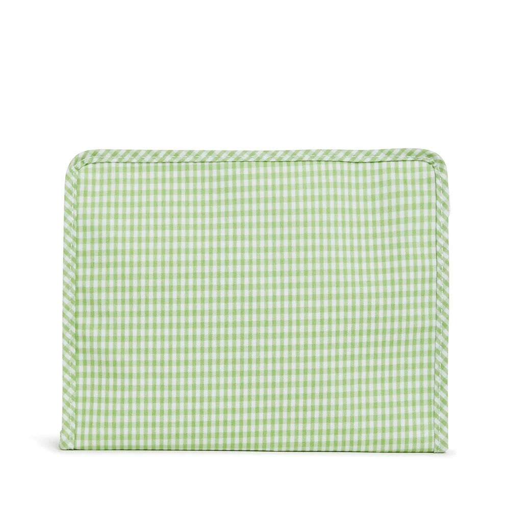 TRVL ROADIE LARGE Zip Pouch - GINGHAM COCO main image 1