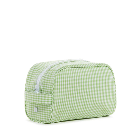 Stow It Dopp Bag - Gingham Leaf