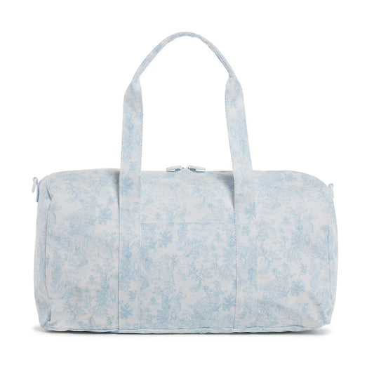 Weekender Duffel Bag - Bunny Toile Blue