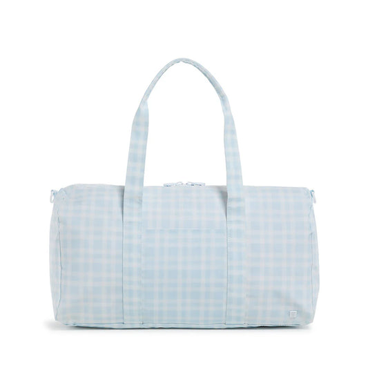 Weekender Duffel Bag - Pimlico Plaid Blue