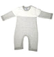 Seed Stitched Striped Cotton Romper