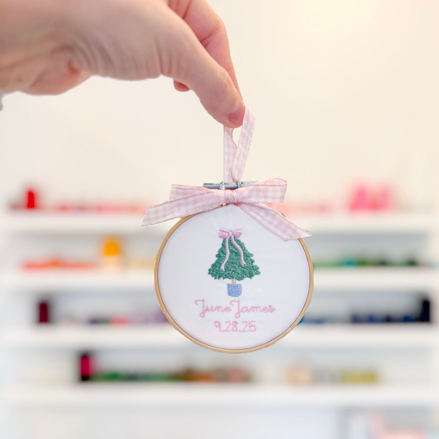 Heirloom Hoop Ornament