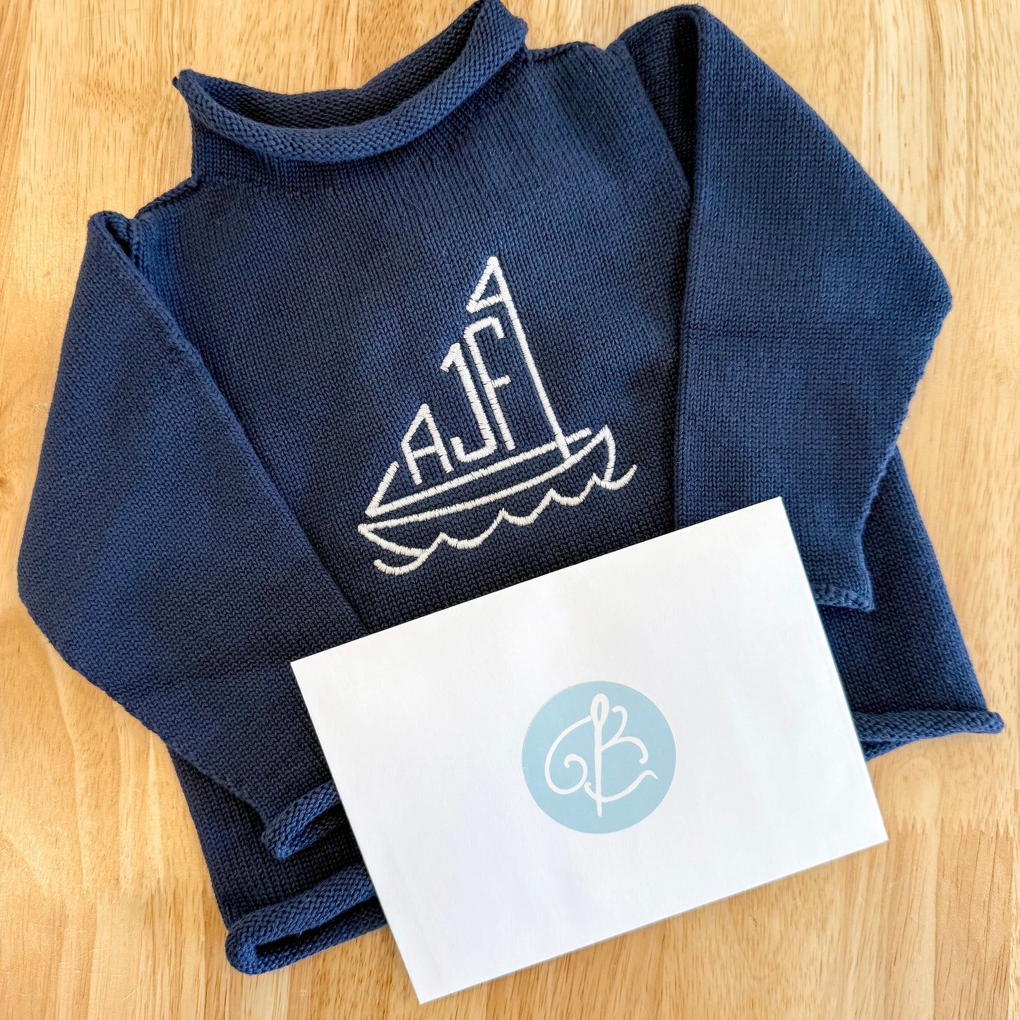 Jersey Rollneck Sweater
