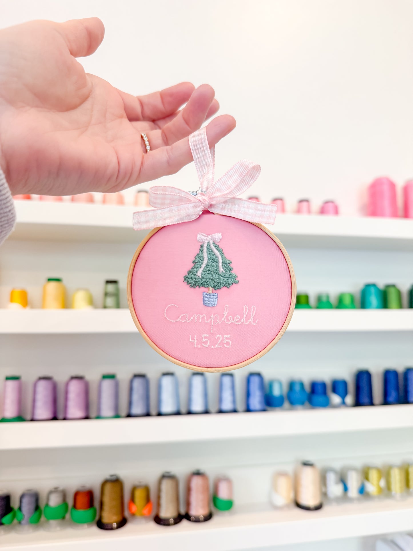 Heirloom Hoop Ornament