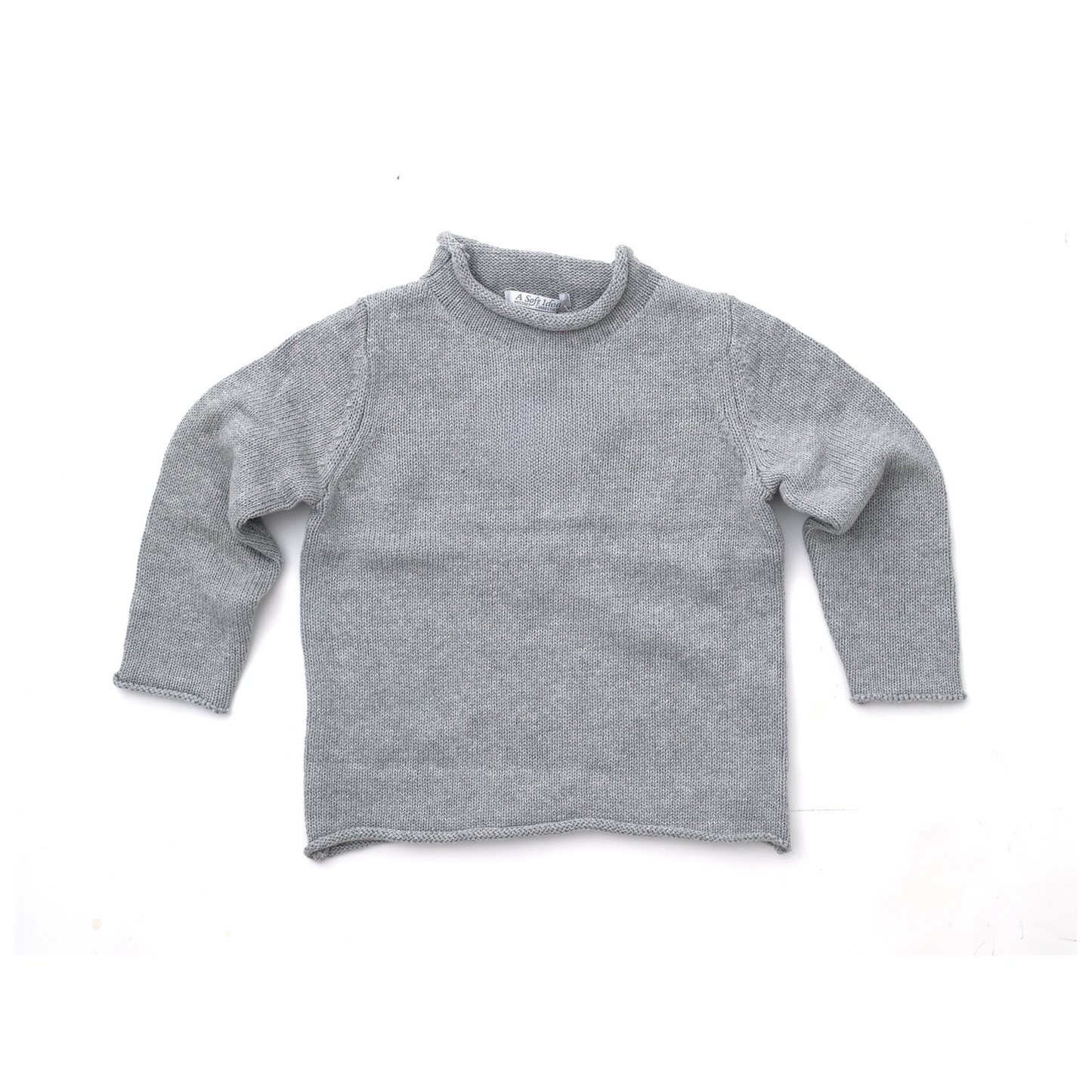 Jersey Rollneck Sweater