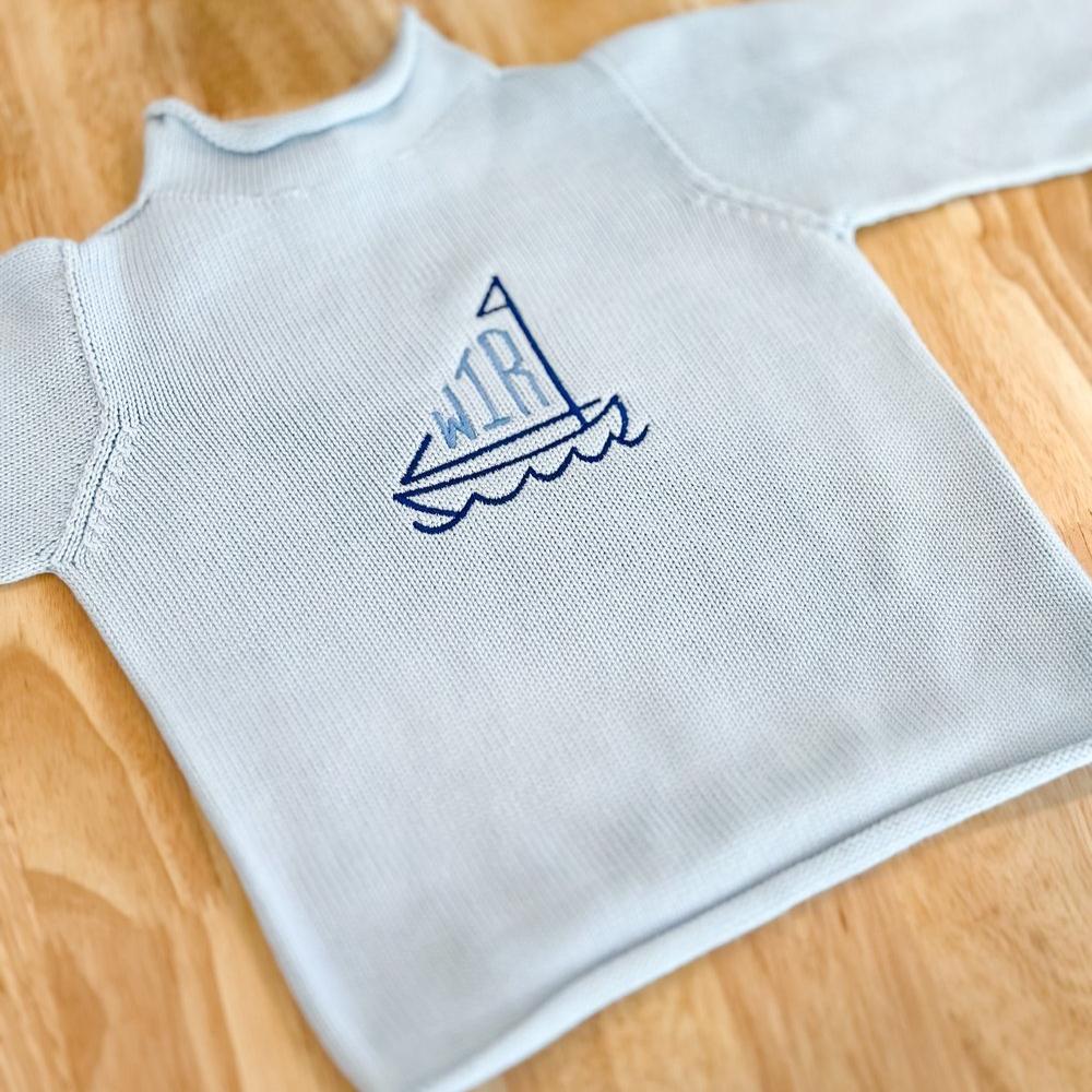 Jersey Rollneck Sweater