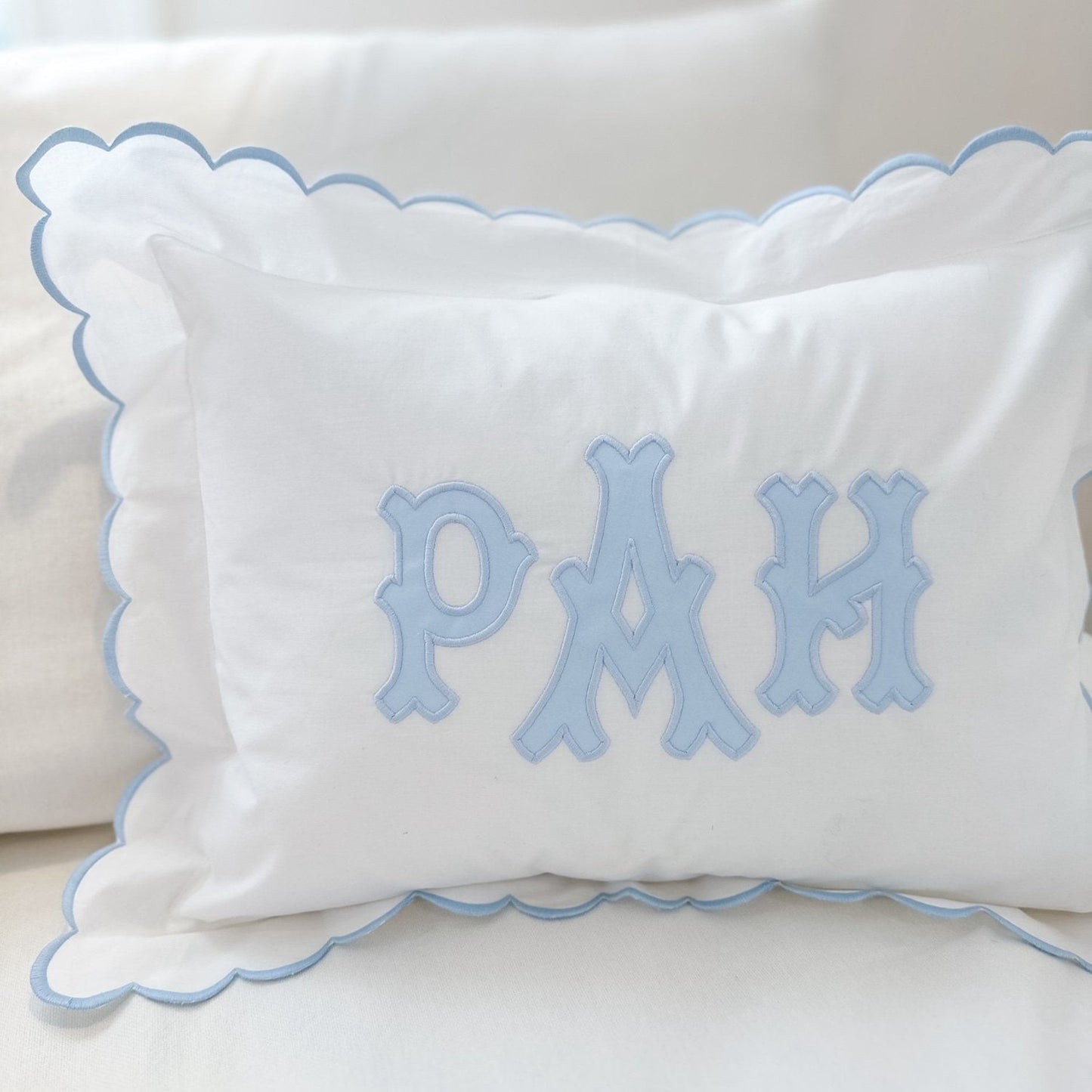 Scalloped Pillow Cover