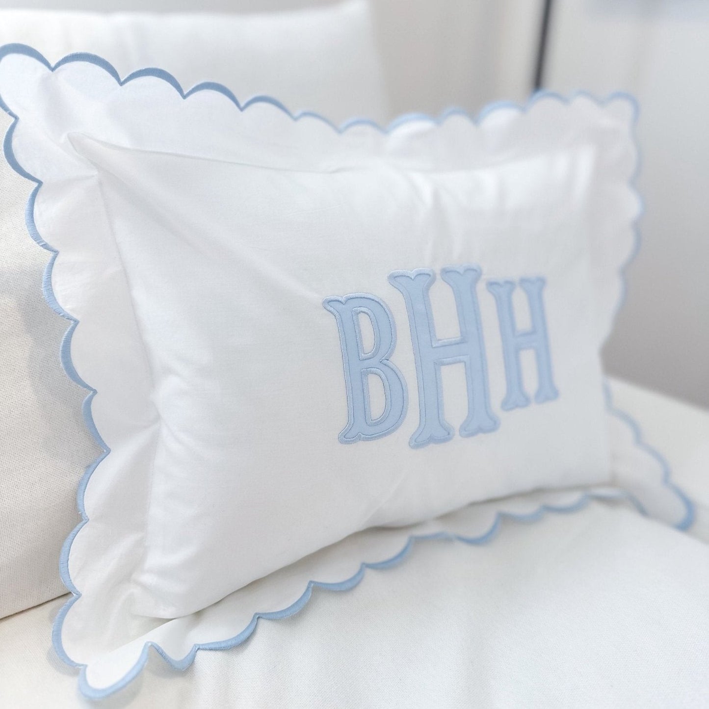 Scalloped Pillow Cover