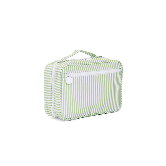 BundleUp Hanging Toiletry Bag - Pimlico Stripe Sage