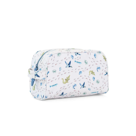 Stowaway Toiletry Bag - Coastal Tides