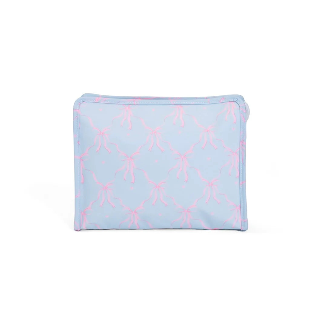 Roadie Large Zip Pouch - Eloise Bow