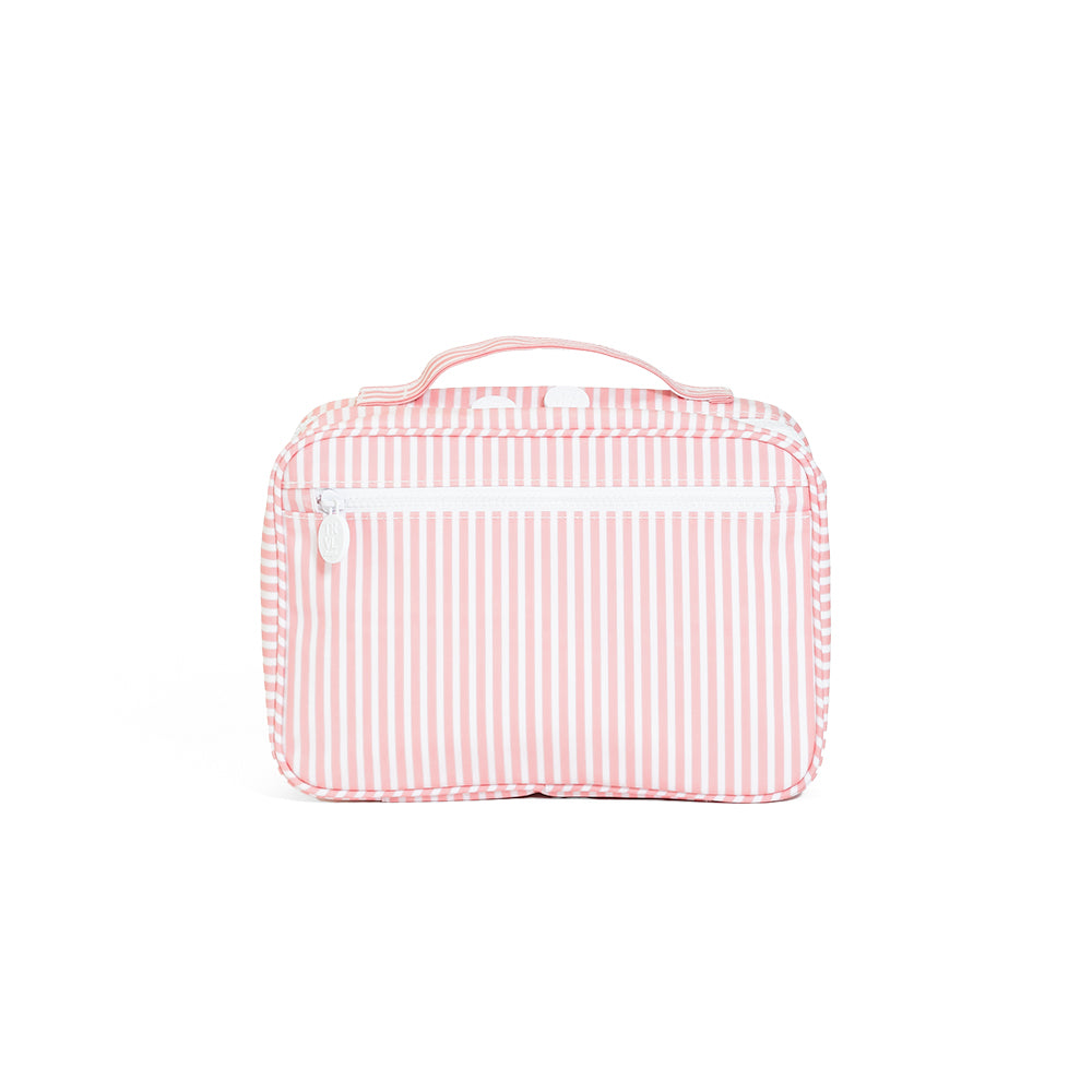 BundleUp Hanging Toiletry Bag - Pimlico Stripe Dusty Rose