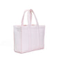 Quilted GOGO Tote - Pimlico Stripe Pink