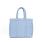 Quilted GOGO Tote - Pimlico Stripe Chambray