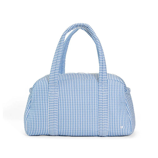 Quilted Grande Duffel - Pimlico Stripe Chambray