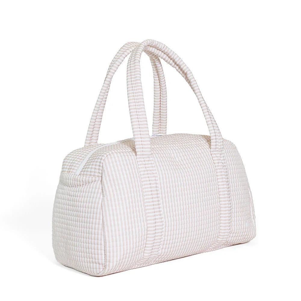 Quilted Grande Duffel - Pimlico Stripe Sand
