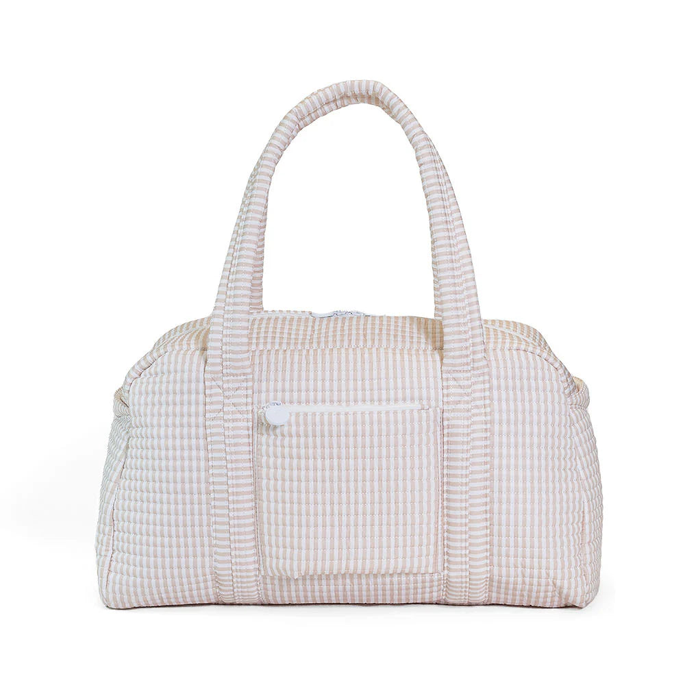Quilted Grande Duffel - Pimlico Stripe Sand