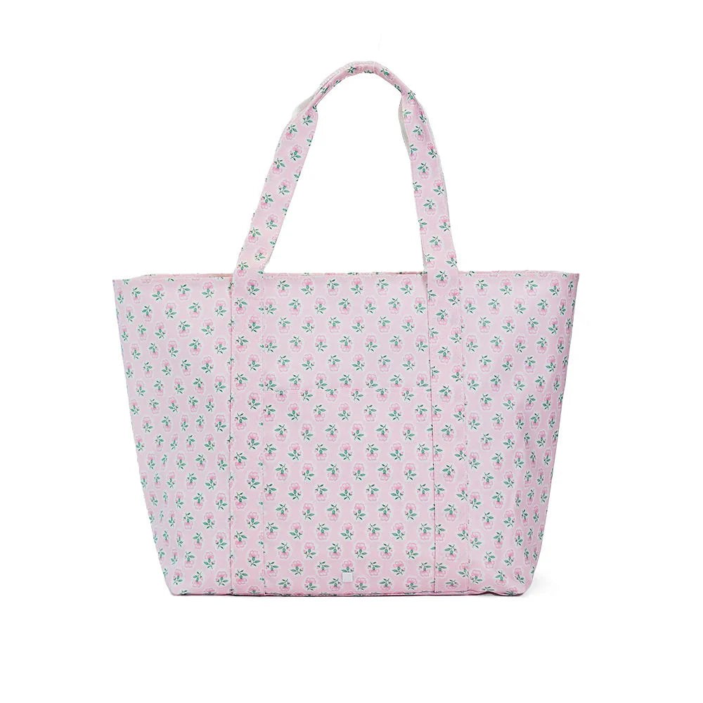 Jumbo Tote - Petite Fleur Pink