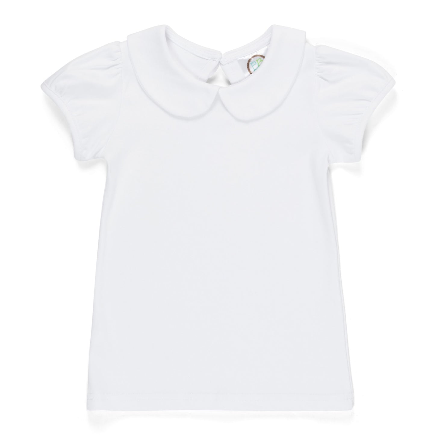 Girl's Short Sleeve Collared Shirt