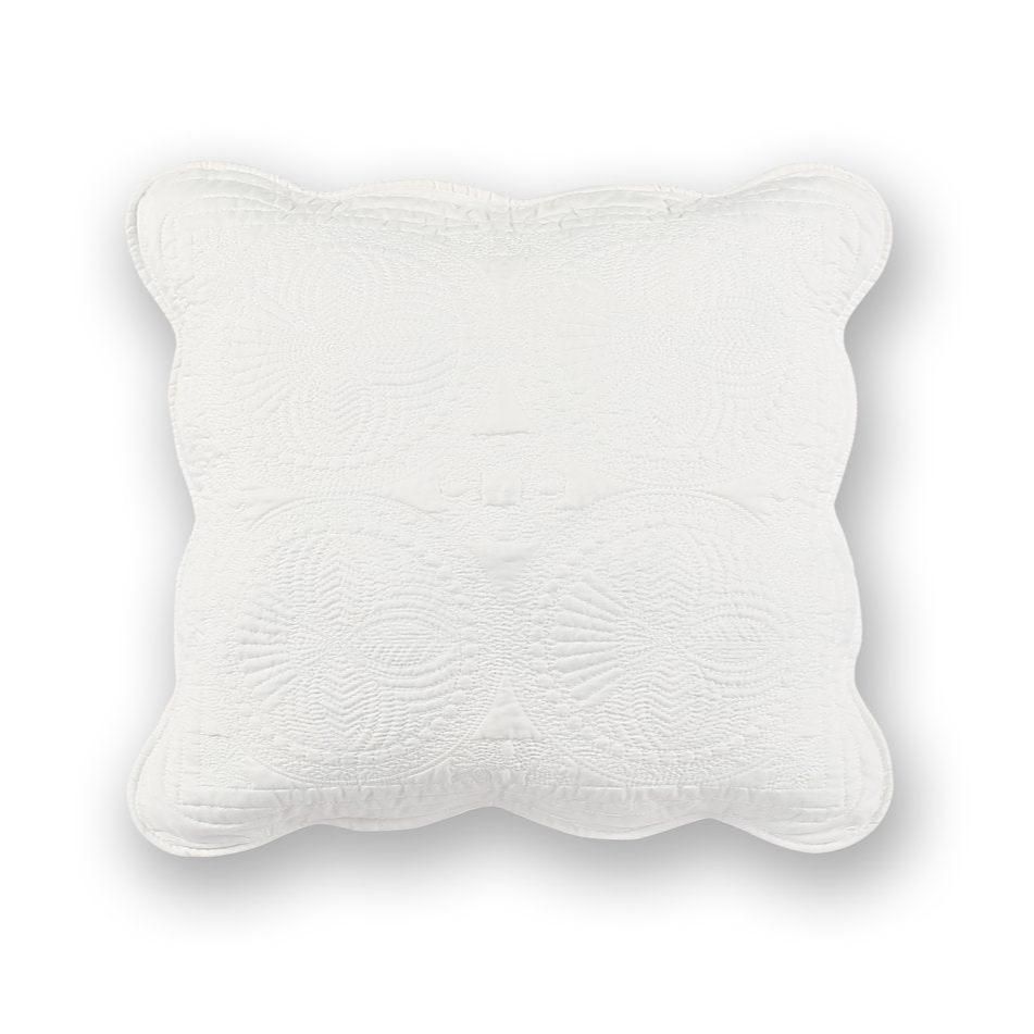 Heirloom Quilted Pillow Cover