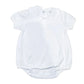 Short Sleeve Scalloped Bubble Romper