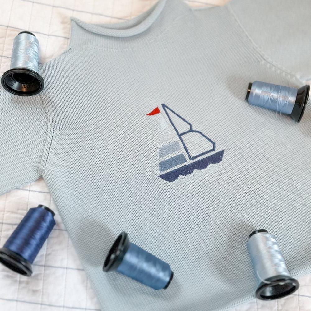 Jersey Rollneck Sweater
