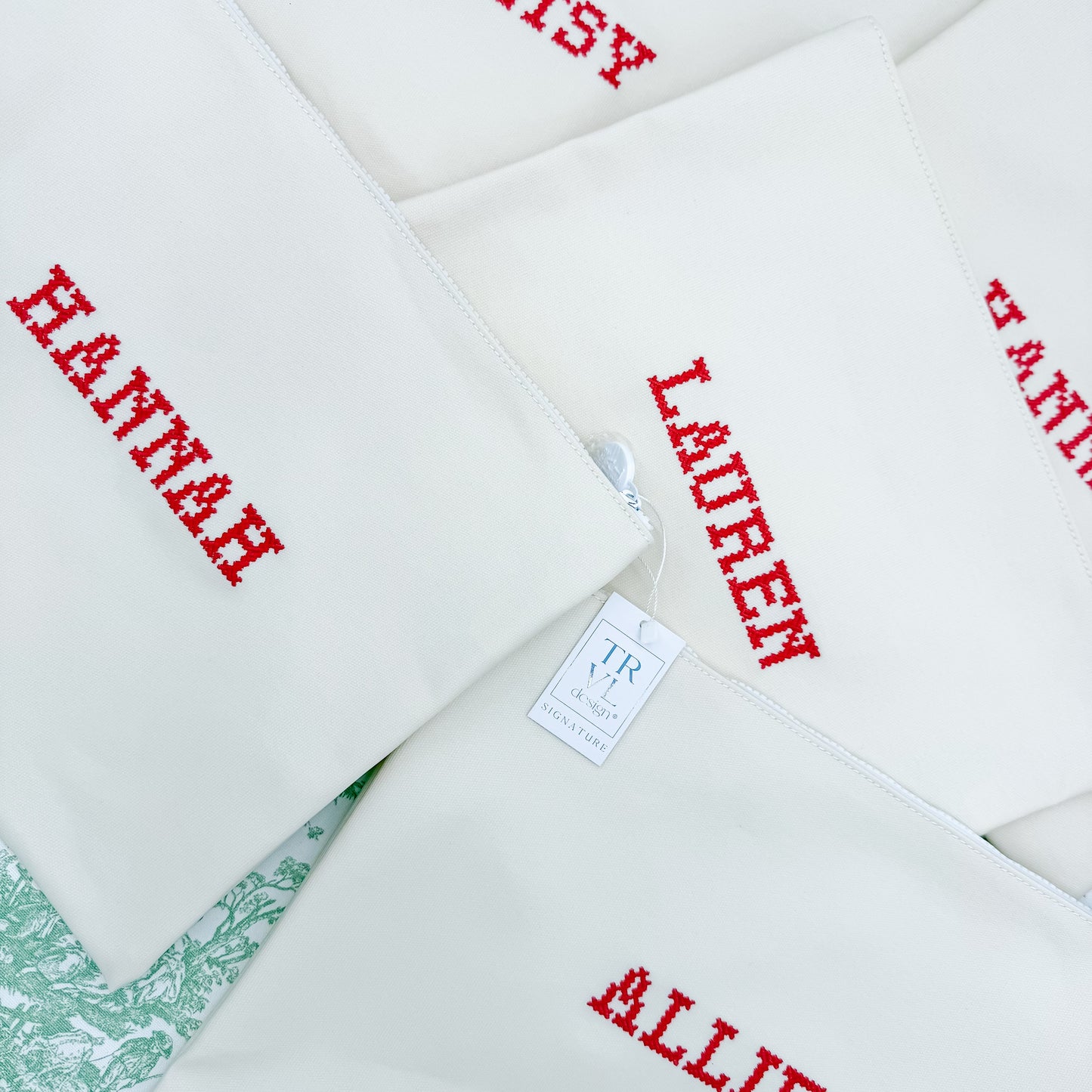 Limited Edition Everything Pouch - Solid Coated Canvas Natural