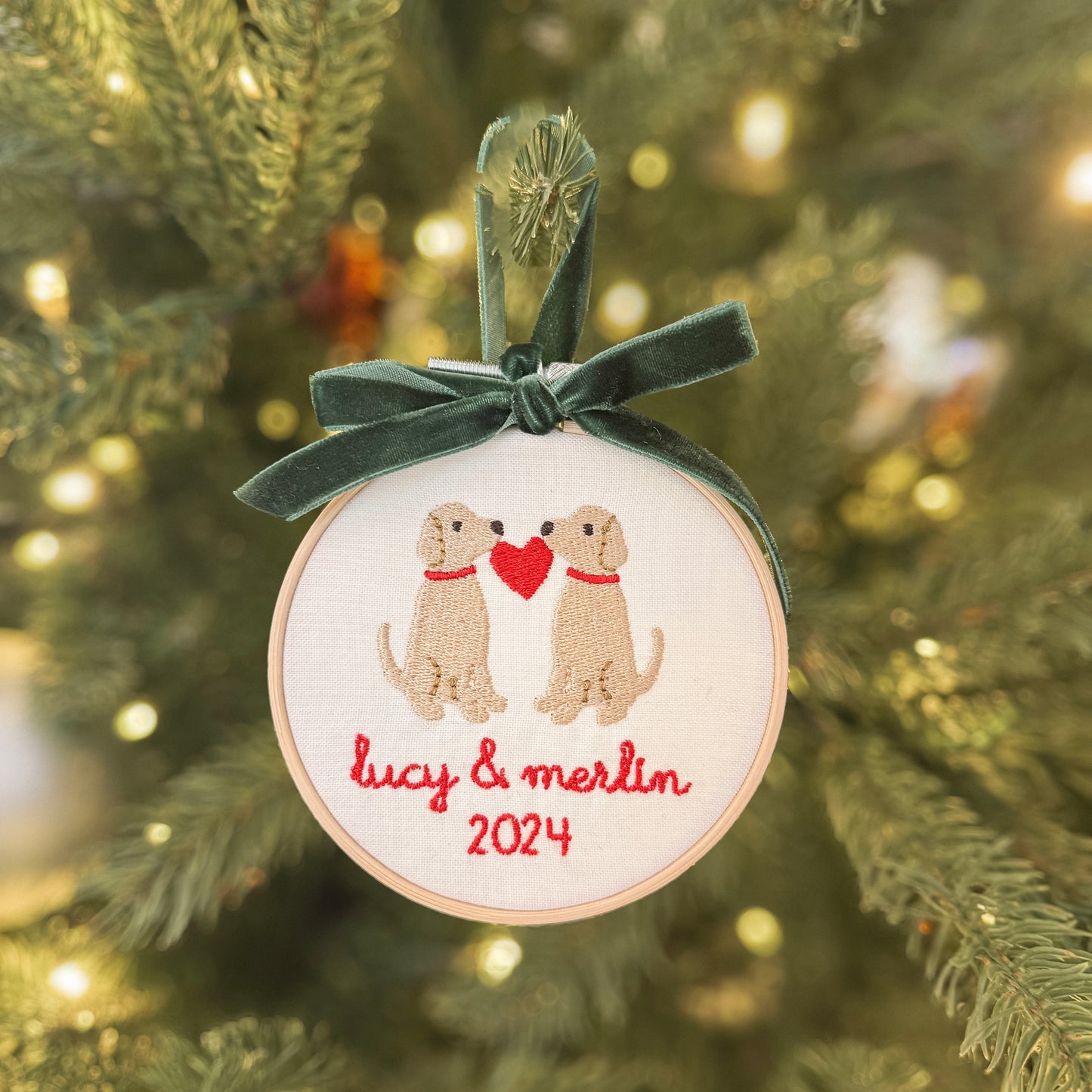 Heirloom Hoop Ornament