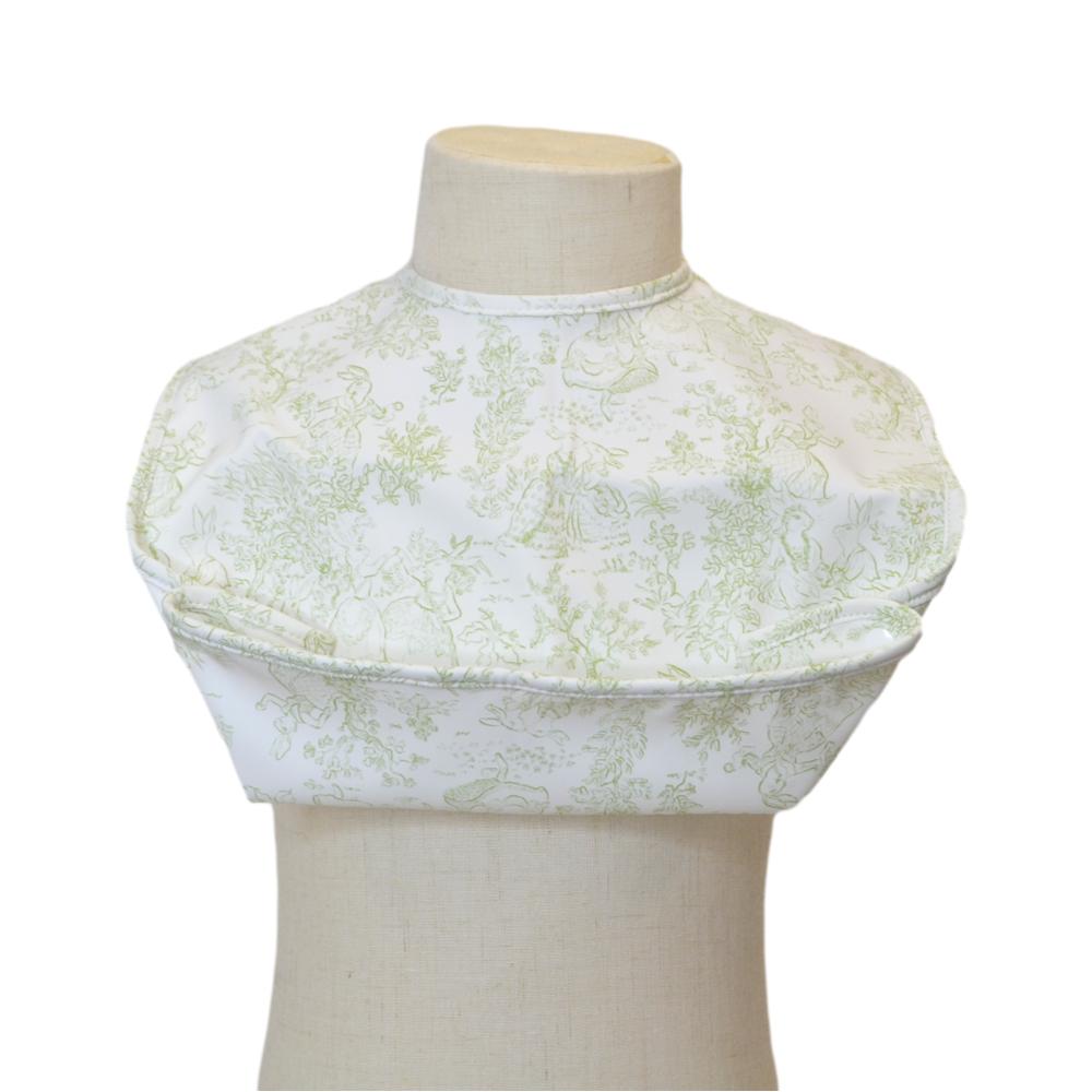 Best Bib - Bunny Toile Green - 2 PACK